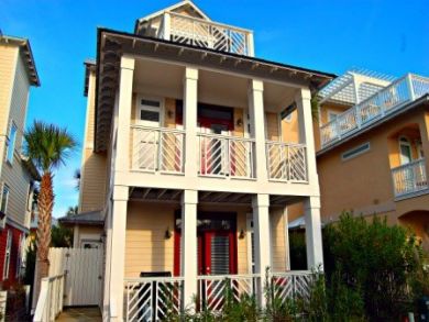 Seacrest Beach, Florida vacation rental with short walk to beach